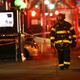Police, firefighters and emergency workers gather at the scene of an explosion Sept. 17, 2016, in New York City.
Spencer Platt/Getty Images
